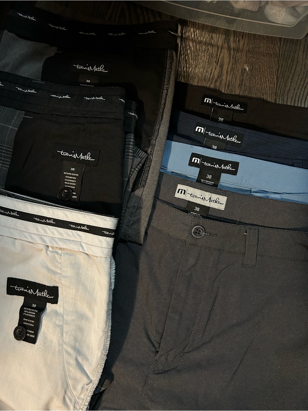 7x 38” TravisMathew Golf Shorts